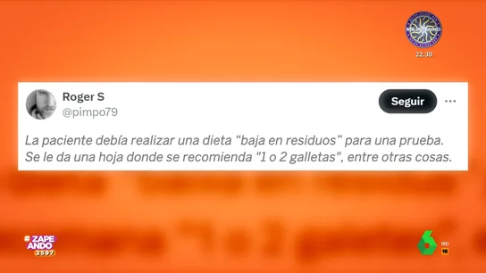 La confusión de una señora al leer la recomendación del médico para una prueba: "Tuvo el día crítico" La confusión de una señora al leer la recomendación del médico para una prueba: "Tuvo el día crítico"