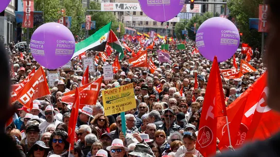 Manifestación del 1 de mayo en Madrid Manifestación del 1 de mayo en Madrid