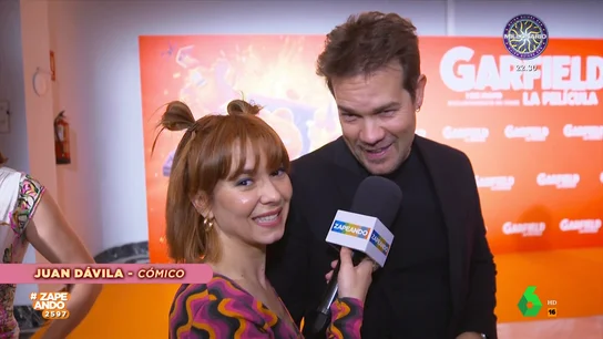 Carla Pulpón, tras pedirle a Juan Dávila un chiste sobre gatos: "Esto era un casting para Zapeando, estás despedido" Carla Pulpón, tras pedirle a Juan Dávila un chiste sobre gatos: "Esto era un casting para Zapeando, estás despedido"