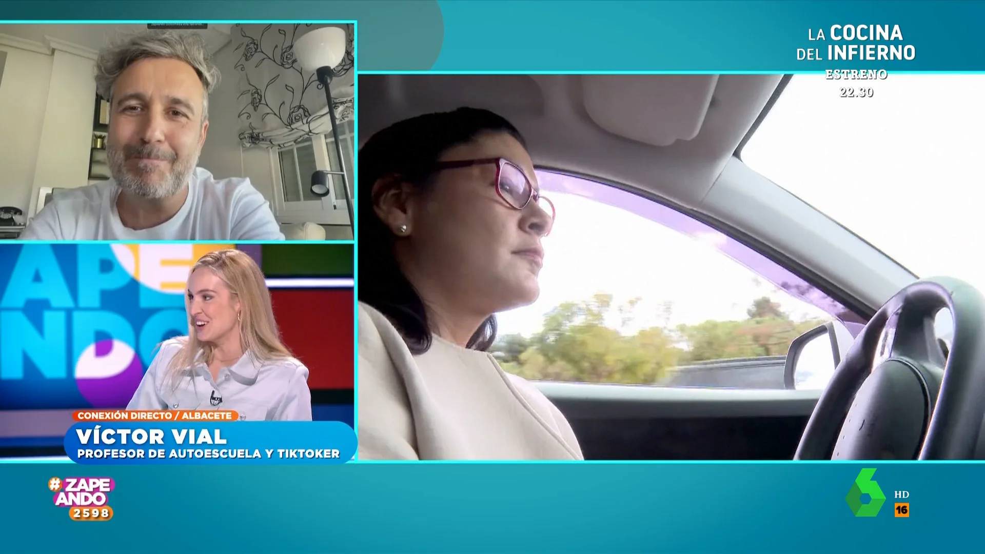 Isabel Forner confiesa tener la ITV del coche caducada