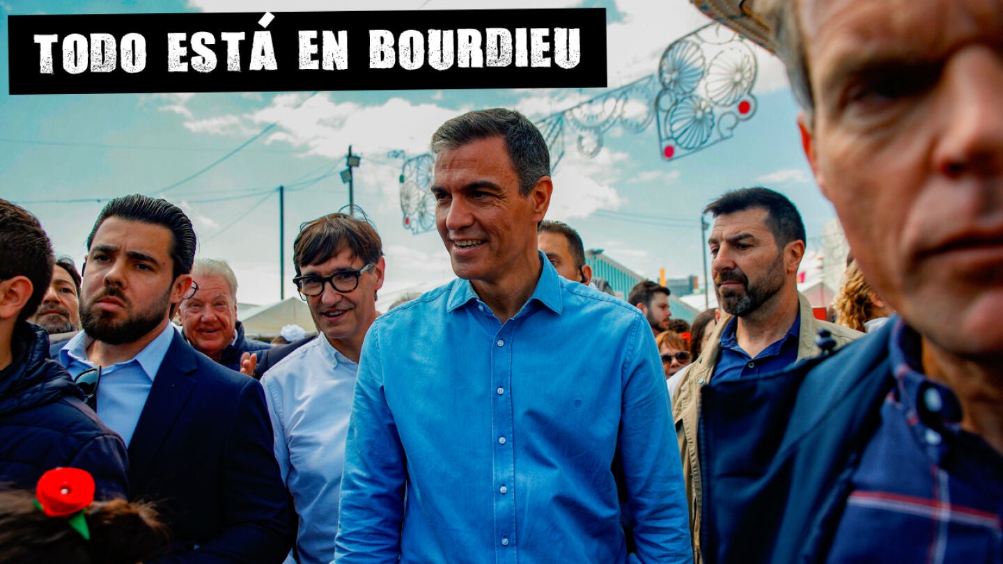 El presidente del Gobierno y l&iacute;der del PSOE, Pedro S&aacute;nchez, en la Feria de Abril de Barcelona