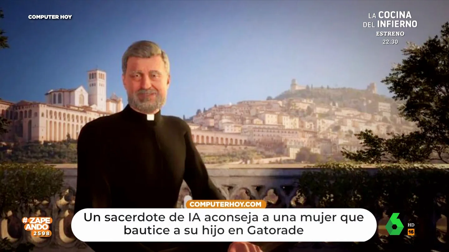 Isabel Forner desvela qué le pediría a un cura virtual: "Una bula papal para hacer lo que yo quiera que sea pecado" Isabel Forner desvela qué le pediría a un cura virtual: "Una bula papal para hacer lo que yo quiera que sea pecado"