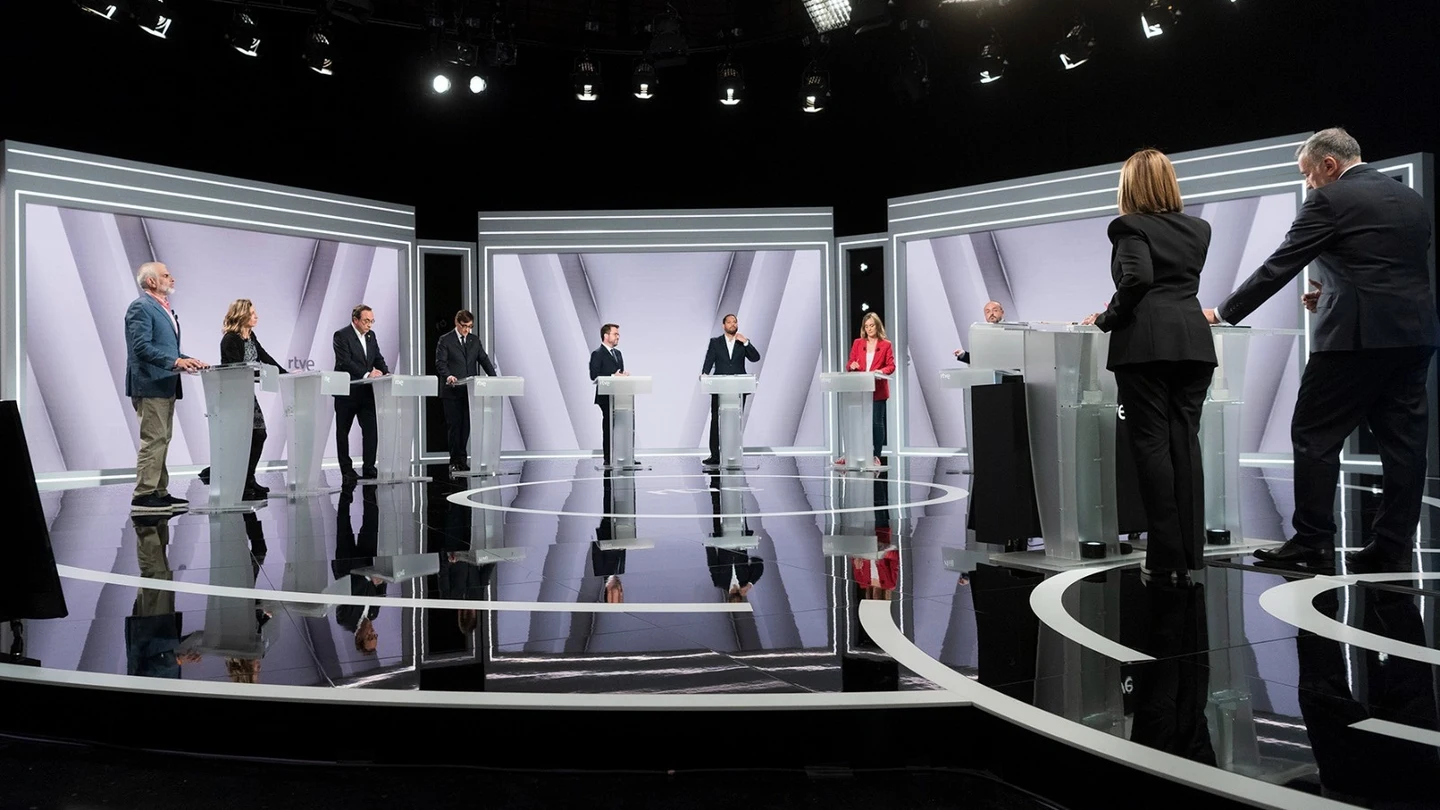 Debate electoral de RTVE para las elecciones catalanas del 12 de mayo Debate electoral de RTVE para las elecciones catalanas del 12 de mayo