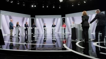 Debate electoral de RTVE para las elecciones catalanas del 12 de mayo