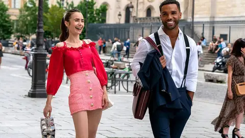 Lily Collins en Emily in Paris Lily Collins en Emily in Paris
