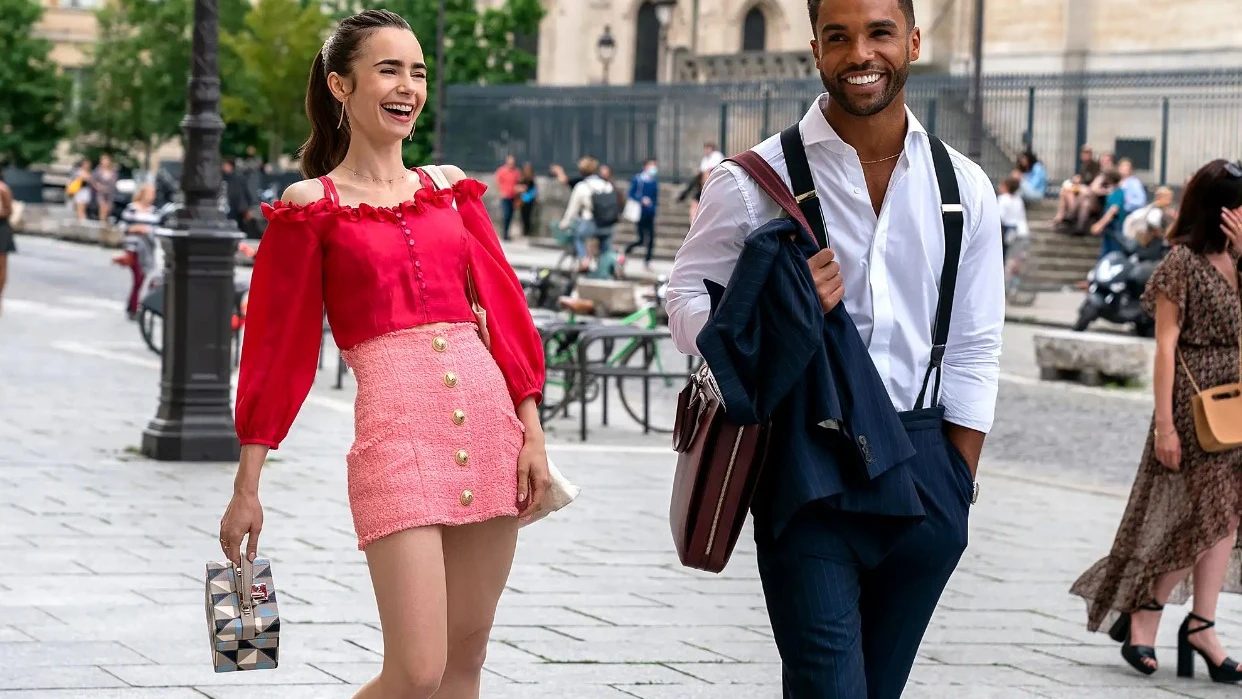 Lily Collins en Emily in Paris Lily Collins en Emily in Paris