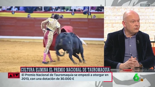 Gabi Sanz revela que eliminar el Premio Nacional de Tauromaquia va a generar "líos": "El PSOE es un partido en buena parte taurino" Gabi Sanz revela que eliminar el Premio Nacional de Tauromaquia va a generar "líos": "El PSOE es un partido en buena parte taurino"