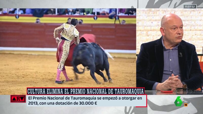  Gabi Sanz revela que eliminar el Premio Nacional de Tauromaquia va a generar "líos": "El PSOE es un partido en buena parte taurino"