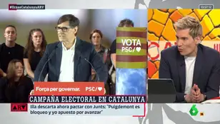  Juanma Romero revela qué hará Illa tras las elecciones en Cataluña si es la lista más votada: &quot;La opción preferida por él es que...&quot;