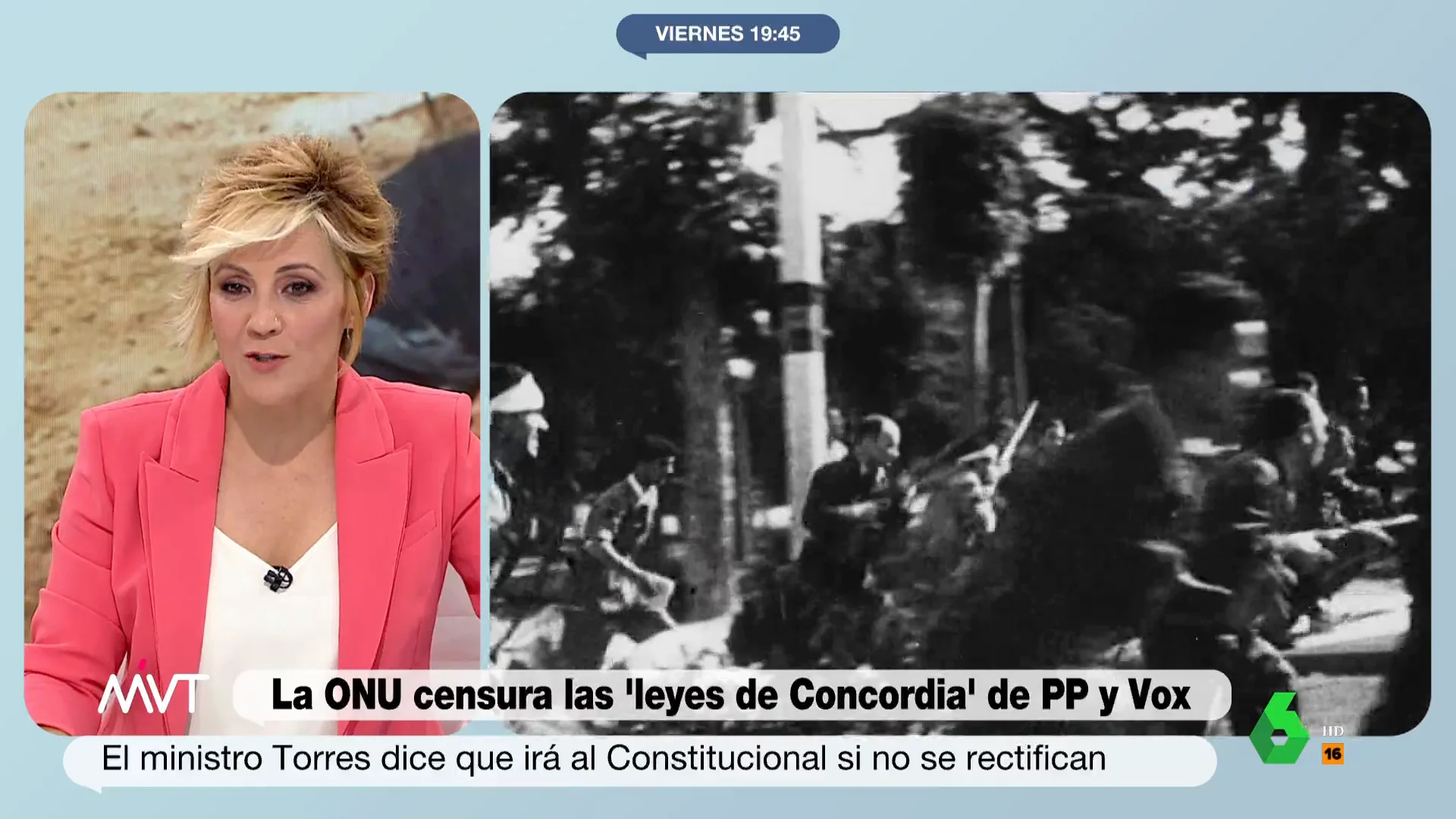 Cristina Pardo en Más Vale Tarde
