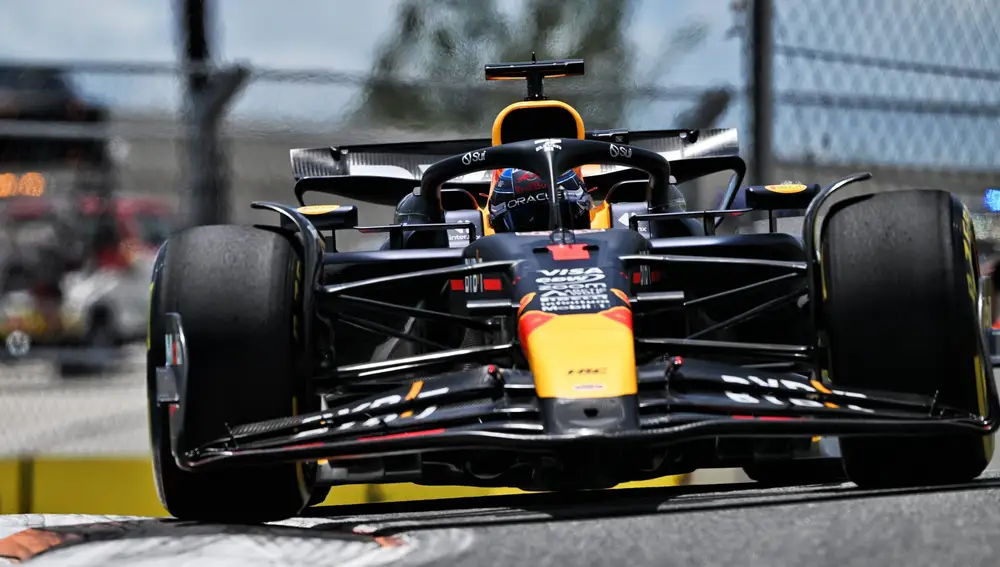 Max Verstappen lidera una última sesión libre en Miami con trompo de Charles Leclerc  Max Verstappen lidera una última sesión libre en Miami con trompo de Charles Leclerc