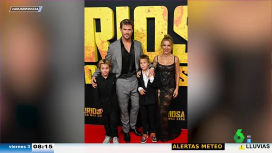 Los hijos de Elsa Pataky y Chris Hemsworth debutan en una alfombra roja: así son los pequeños Sasha y Tristan Los hijos de Elsa Pataky y Chris Hemsworth debutan en una alfombra roja: así son los pequeños Sasha y Tristan