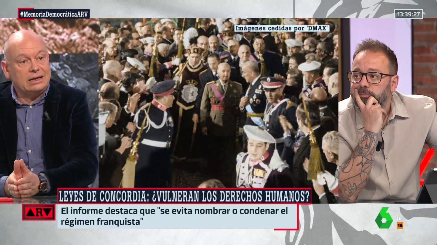 Maestre y Gabi Sanz, sobre las v&iacute;ctimas del Franquismo