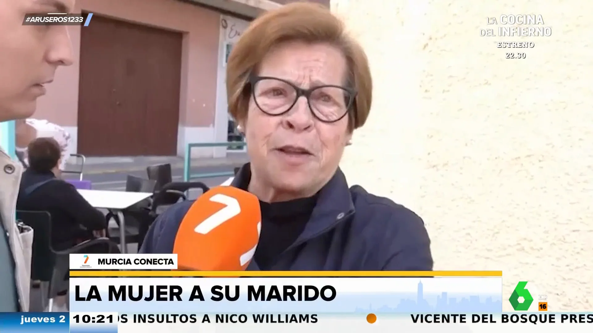 Esta señora cuenta critica a su marido en televisión porque no hace nada en casa: "Solo come"