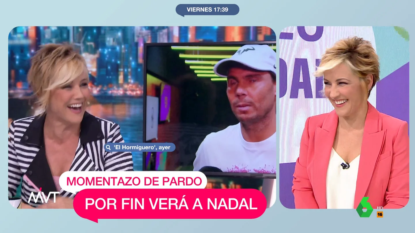 Cristina Pardo, en Más Vale Tarde Cristina Pardo, en Más Vale Tarde