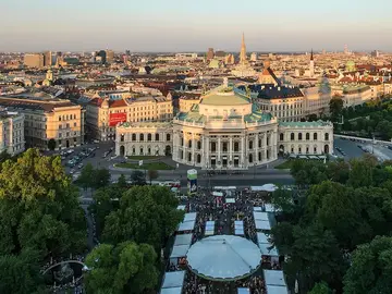 Rathausplatz, Viena Rathausplatz, Viena
