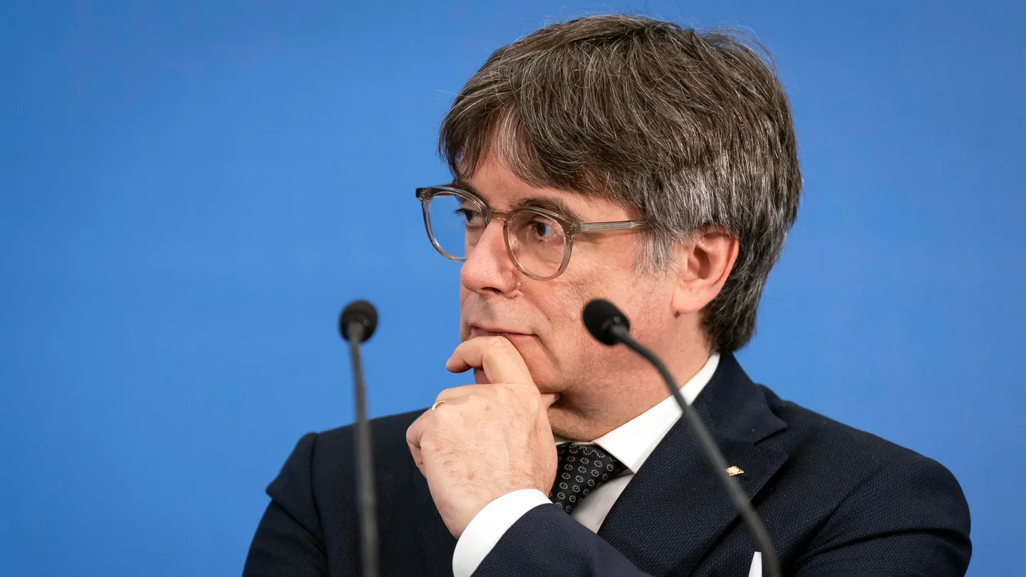 El expresident de la Generalitar y candidato de Junts el 12M, Cales Puigdemont El expresident de la Generalitar y candidato de Junts el 12M, Cales Puigdemont