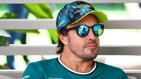 Fernando Alonso, piloto de Aston Martin Fernando Alonso, piloto de Aston Martin