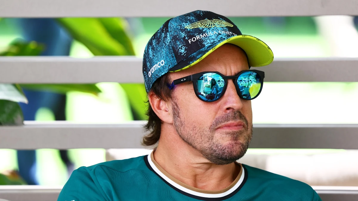 Fernando Alonso, piloto de Aston Martin