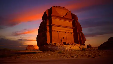 Sitio Arqueológico de Hegra. Arabia Saudí Sitio Arqueológico de Hegra. Arabia Saudí