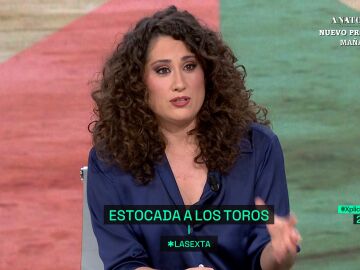 Enma López se pronuncia sobre los toros