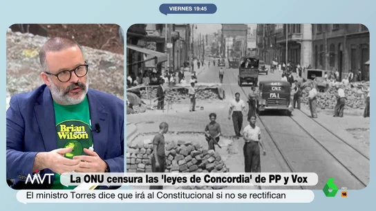 Edu Galán habla de las leyes de la concordia Edu Galán habla de las leyes de la concordia