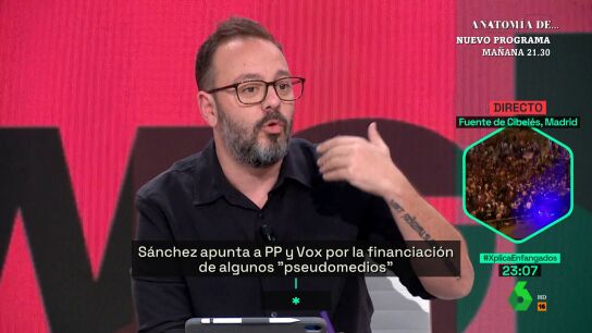 XPLICA Antonio Maestre: "A todos los partidos pol&iacute;ticos les parece bien que haya censura a los periodistas; en alg&uacute;n momento la han ejercido"