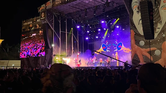 Imagen de archivo del Festival Viña Rock de 2024. Imagen de archivo de unos de los escenarios del Festival Viña Rock de 2024.