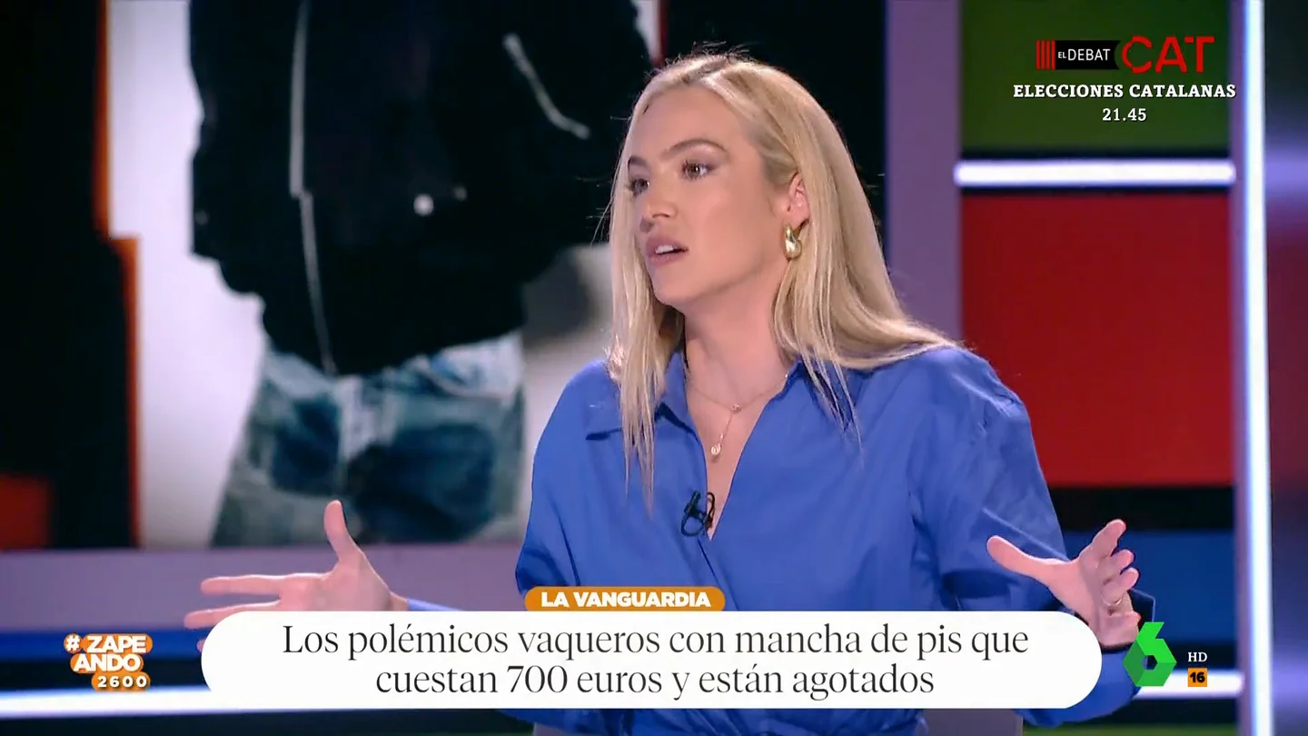 La indignación de Isabel Forner con unos vaqueros manchados de 'pis': "Son 'horripilendos'" La indignación de Isabel Forner con unos vaqueros manchados de 'pis': "Son 'horripilendos'"