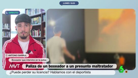 El boxeador Antonio Barrul cuenta su pelea con un maltratador en un cine: "[La víctima] le dijo 'Estás loco, márchate'"