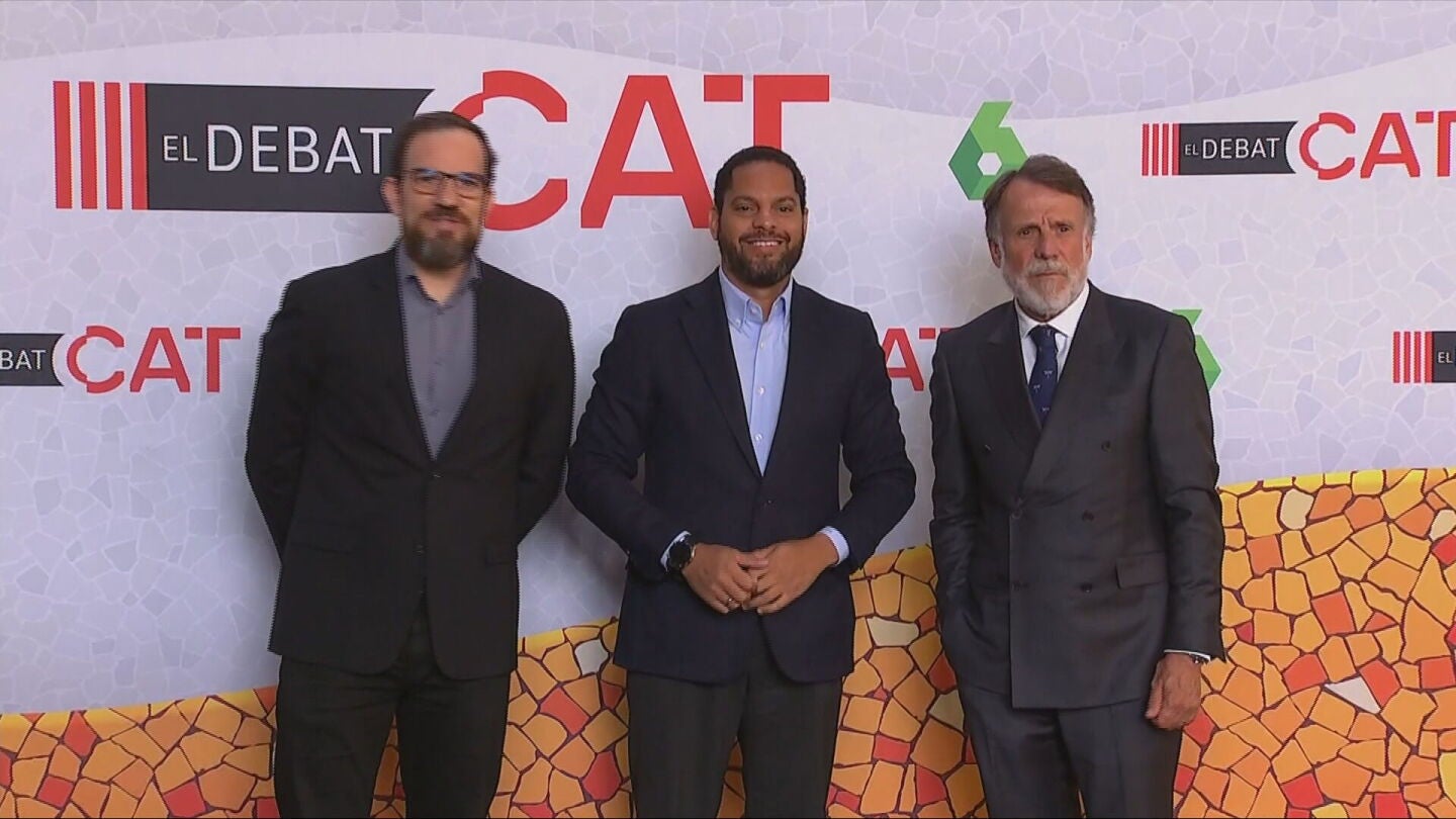 Ignacio Garriga (Vox) llega a El Debat