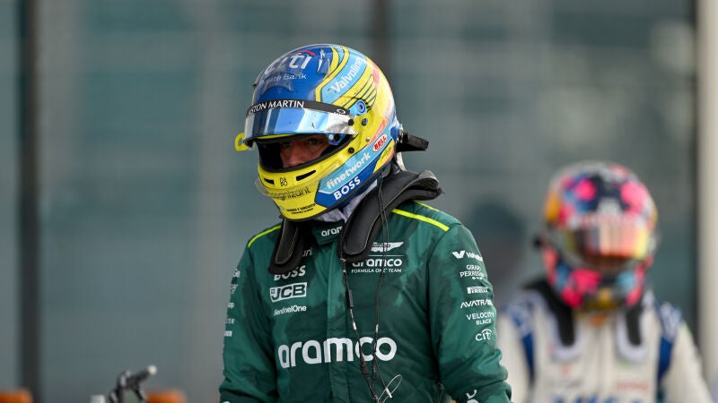 Fernando Alonso en el Gran Premio de Miami