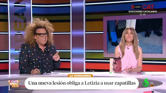 La propuesta de Torito a María Gómez para solidarizarse con la reina Letizia tras su lesión en el pie La propuesta de Torito a María Gómez para solidarizarse con la reina Letizia tras su lesión en el pie