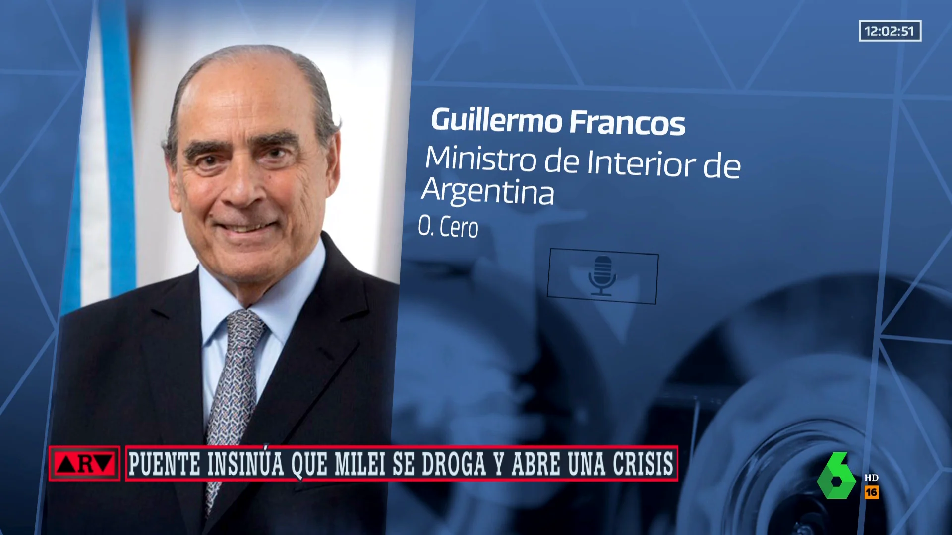 El ministro del Interior de Argentina