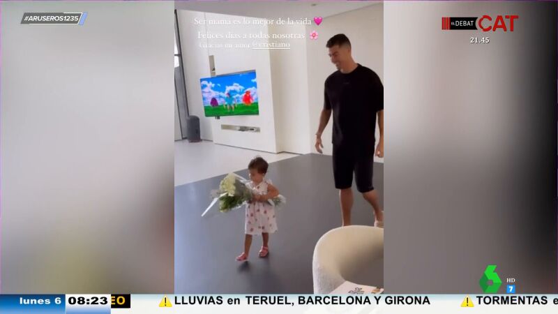 Alfonso Arús, sobre las flores de Cristiano Ronaldo a Georgina: "Dentro llevaban un vale para un Hermés de cocodrilo"