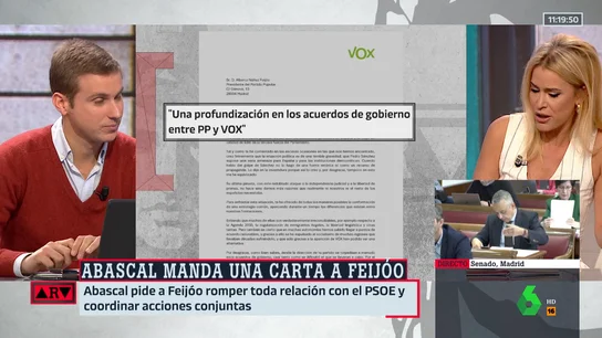 Afra Blanco, tras la carta de Vox al PP: "Le dicen lo que ya sabemos, no cumplir con la Constitución" Afra Blanco, tras la carta de Vox al PP: "Le dicen lo que ya sabemos, no cumplir con la Constitución"