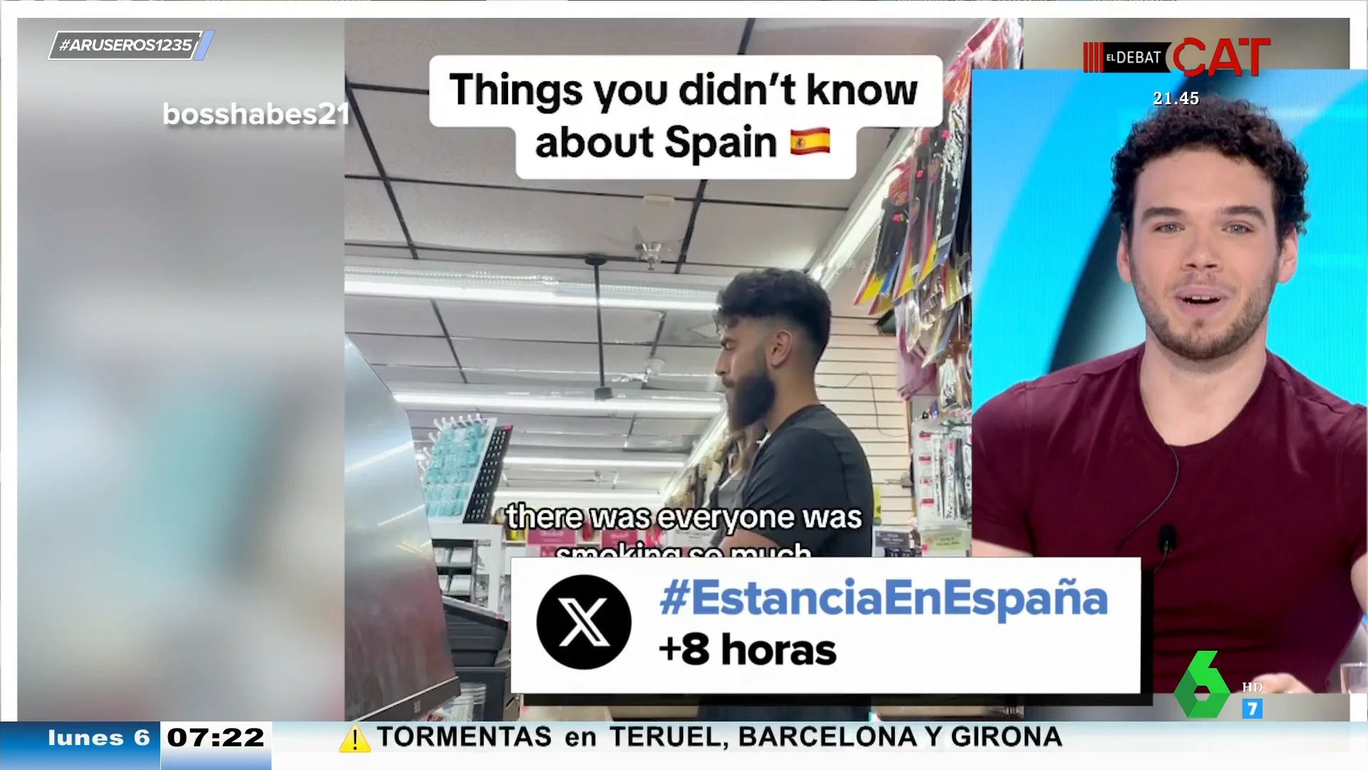 Un estadounidense comparte en redes situaciones que no entiende de España durante su estancia de dos años y medio