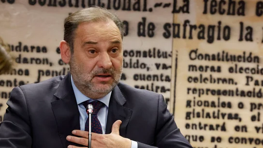 El exministro y ex secretario de Organización del PSOE José Luis Ábalos, durante su comparecencia El exministro y ex secretario de Organización del PSOE José Luis Ábalos, durante su comparecencia/ EFE/ Zipi Aragon