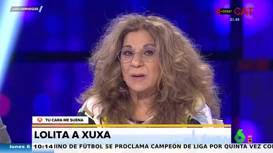 Lolita, a Xuxa en 'Tu cara me suena': "De artista poco tenía" Lolita, a Xuxa en 'Tu cara me suena': "De artista poco tenía"