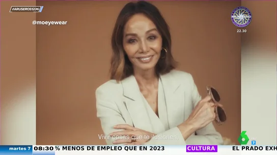 Isabel Preysler, nueva imagen de una marca de gafas tras Laura Escanes o Lolalolita: "Lleva los filtros de las influencers" Isabel Preysler, nueva imagen de una marca de gafas tras Laura Escanes o Lolalolita: "Lleva los filtros de las influencers"