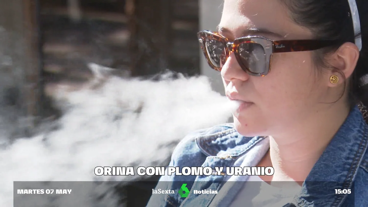 Encuentran metales pesados en la orina de jóvenes fumadores de cigarrillos electrónicos Encuentran metales pesados en la orina de jóvenes fumadores de cigarrillos electrónicos