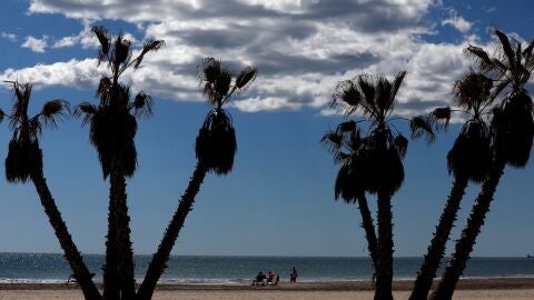 La playa de Canet de Berenguer, en Valencia