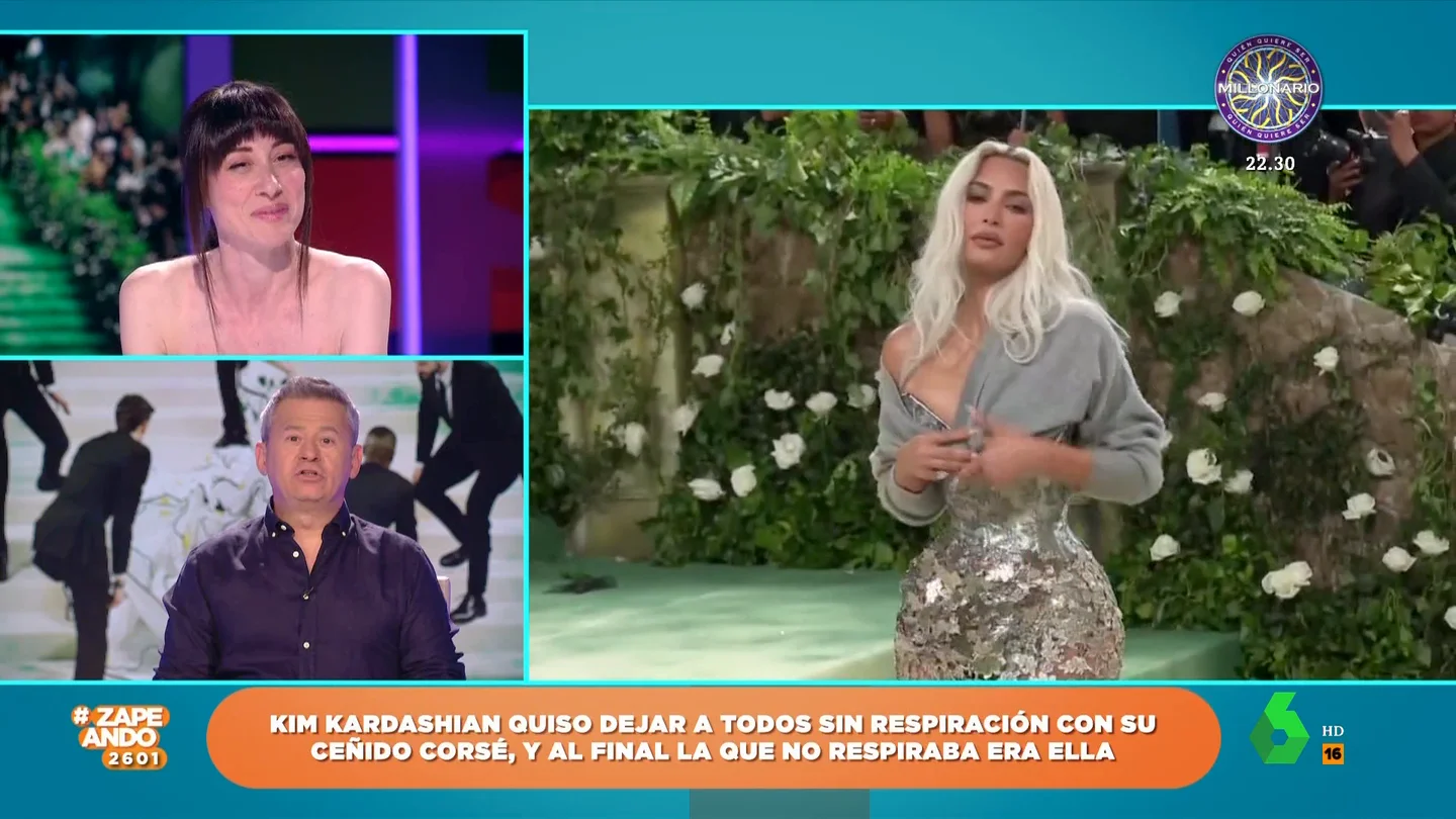 Natalia Ferviú, sobre el polémico cárdigan de Kim Kardashian en la Gala Met: "Ella sabía que iba a ser el tema" Natalia Ferviú, sobre el polémico cárdigan de Kim Kardashian en la Gala Met: "Ella sabía que iba a ser el tema"