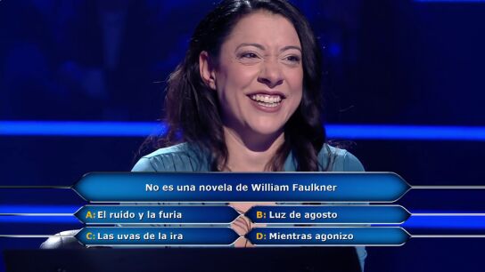 Decide jug&aacute;rsela antes que usar el comod&iacute;n en la pregunta diez de &iquest;Qui&eacute;n quiere ser millonario?: "No s&eacute; si me puede ayudar"