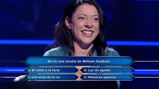 Decide jugársela antes que usar el comodín en la pregunta diez de ¿Quién quiere ser millonario?: "No sé si me puede ayudar" Decide jugársela antes que usar el comodín en la pregunta diez de ¿Quién quiere ser millonario?: "No sé si me puede ayudar"