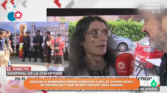 La pillada épica al 'último heavy de Entrevías': afirma que es del Real Madrid y lleva un llavero del Atlético La pillada épica al 'último heavy de Entrevías': afirma que es del Real Madrid y lleva un llavero del Atlético