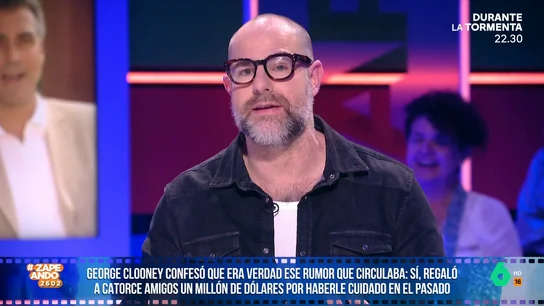 Alberto Rey revela la "perversa" broma de George Clooney a Matt Damon cuando estaba a dieta Alberto Rey revela la "perversa" broma de George Clooney a Matt Damon cuando estaba a dieta