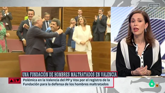 Ángeles Caballero, tras conocer la fundación de hombres maltratados de Valencia de PP y Vox: "Me preocupa cuáles serán sus cimientos" Ángeles Caballero, tras conocer la fundación de hombres maltratados de Valencia de PP y Vox: "Me preocupa cuáles serán sus cimientos"