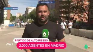 Javier Bastida, desde los alrededores del Bernabéu: &quot;Espero que la próxima conexión sea dentro del estadio&quot;