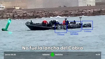 Narcolanchas en el puerto de Barbate.